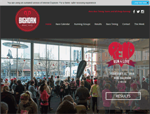 Tablet Screenshot of bighornracing.com